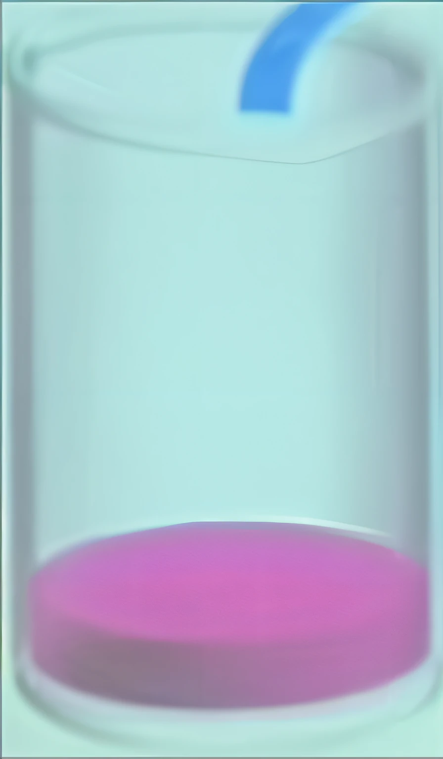 There is a pink liquid in the glass,With blue stripes, The gradient is cyan to purple, lava lamp, blue and pink shift, pastel overflow, cyan and magenta, clear liquid, Blue and purple vapor, O'Neill cylinder, Pink big breasts、Blue and green mist, pink and blue color, ( ( vibrating colors ) ), Lilac and cyan, purple liquid