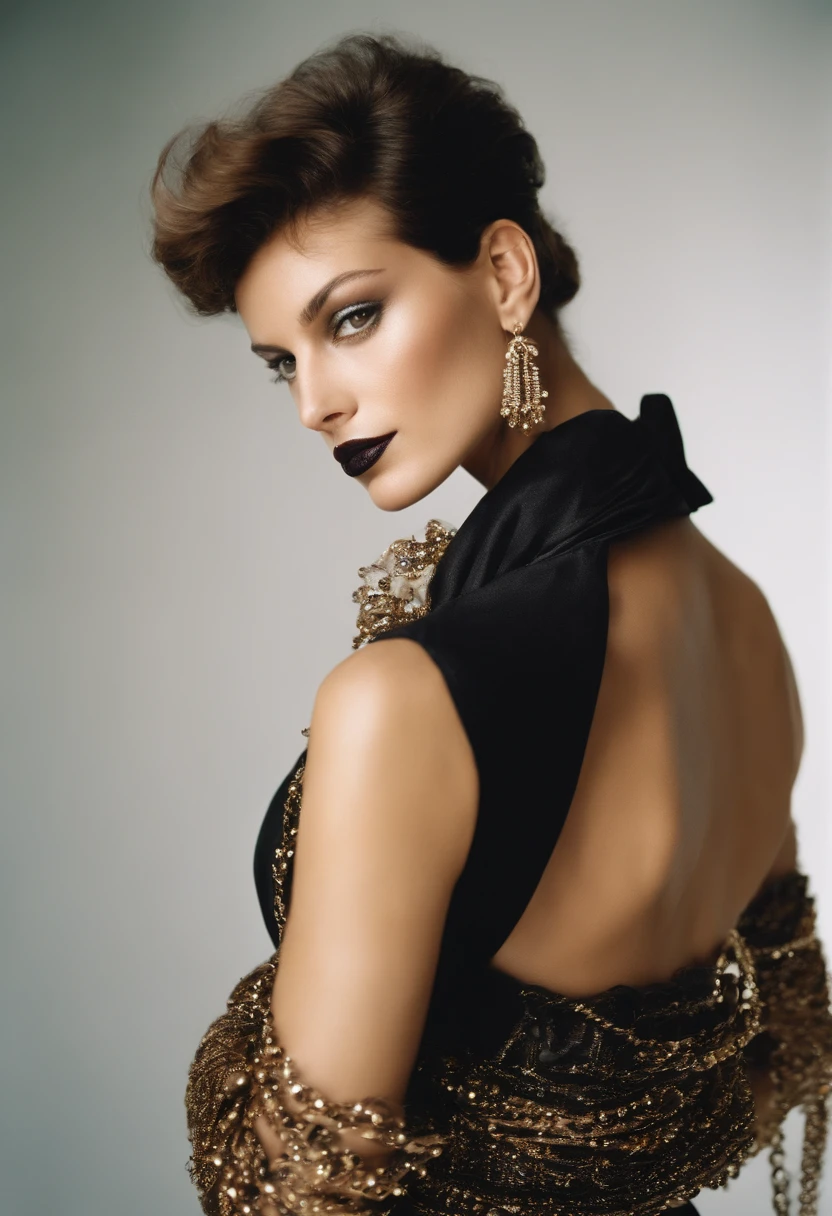 Rapariga, cabelos castanho escuro, Foto realista, pale skinned, traje preto fantasia, Traje de Spidergirl, simbionte venom, beautiful face, symmetrical face, corpo sensual, corpo inteiro, Julia Carpenter, maravilha.