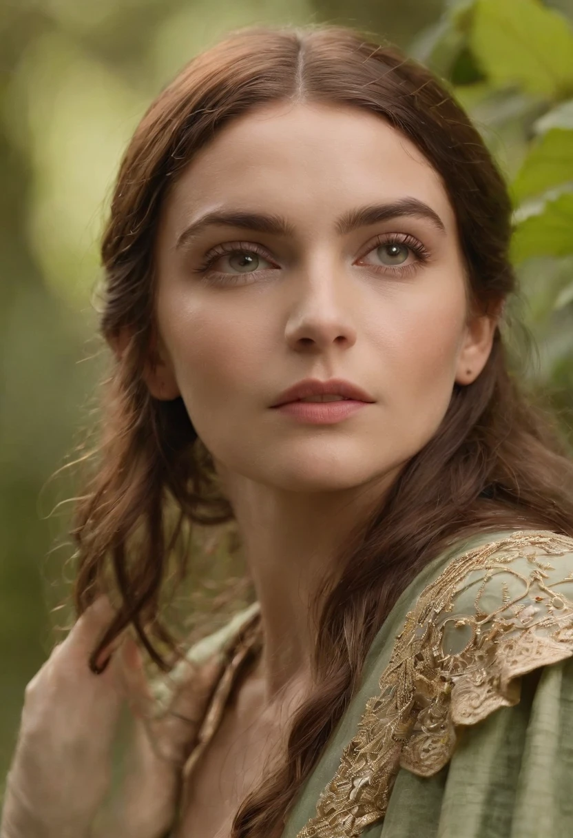 (((uma ferida avermelhada profunda atravessa sua bochecha esquerda))) tez justa, mulher em torno de 19 anos, cabelos brancos naturais, olhos verdes distintos, vestindo kohl, slender and graceful, Beautiful, luz de velas em um ambiente medieval, Ultra sharp focus, tiro realista, roupas femininas medievais, cores tetradicas (cicatriz:1.4) nsfw