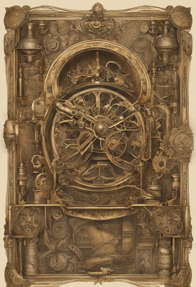 A mature muscular man，50yearsold，whaite hair，buzz cut, Well-developed muscles，vast pecs，Broad shoulders，Huge crotch bulge，Bare pectoral muscles，Open top，shorter pants，Steampunk-inspired armor，full bodyesbian，in a panoramic view，Sit Pose，High- sharpness，High Picture Quality，intricately details，tmasterpiece
