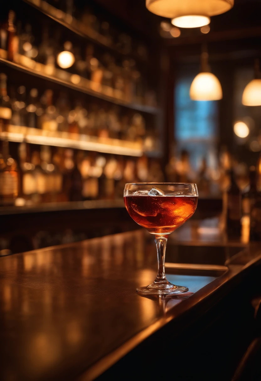 (high quality:1.2),(blur background:0.9),vibrant colors,realistic lighting,photorealistic,bar scene,out of focus background,detailed textures,dynamic composition,bokeh effect,lively atmosphere,bottles on shelves,glasses on counter,colorful cocktails,reflections on glasses,people socializing,clinking glasses,lounge music,fancy outfits,shadows and highlights,dramatic lighting,disc dimly lit,fuzzy edges to objects,crowded space,subtle smoky atmosphere