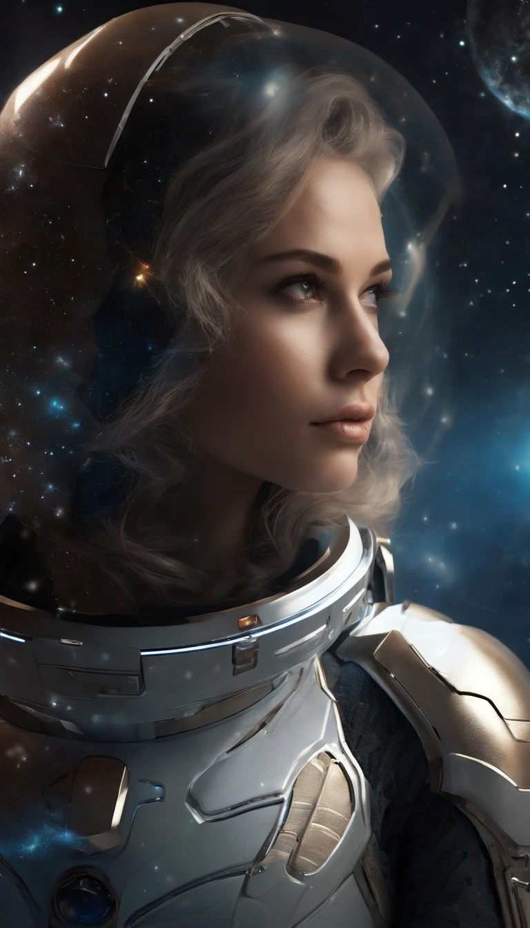 space girl,space suit, space, masterpiece, best quality, technological, high tech, intricate, detailed, absurdes, 1girl, cute, perfect face, space, window, gorgeous, star dust,cosmic, wallpaper, cinematic,compsition, colorful, perfect eyes, sensual,magic, dimensions, stardust, futuristic, backlighting, epic, fantasy