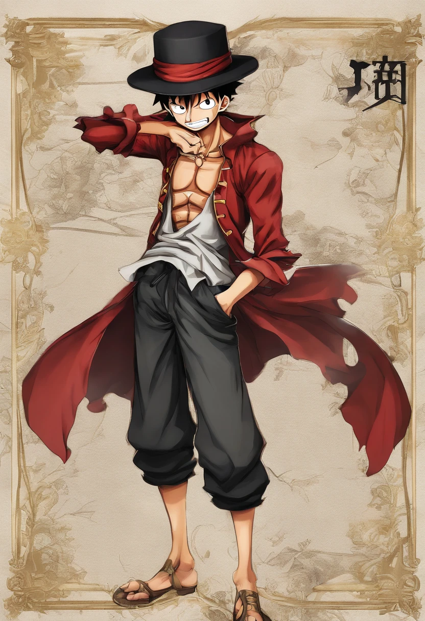 1boy, monkey d luffy