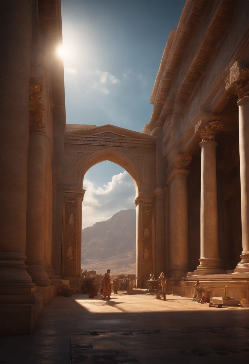 Amazing holy bible, skyscape, cinematic, Concept art, Greg Rutkowski, Ultra photoreal, Ultra detailed, Intricate details, Hyperrealistic, Octane render, 8k, Full HD