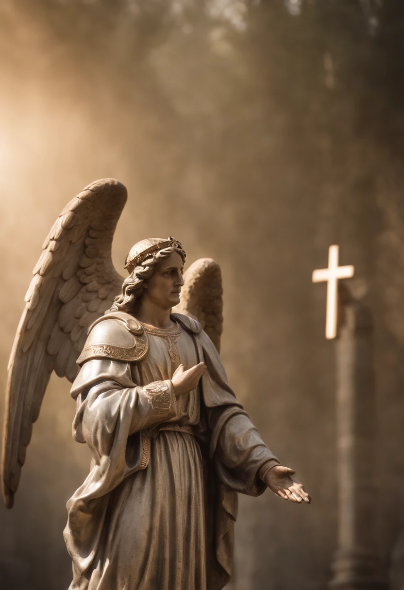 For, given the order, with the voice of the archangel and the resounding of the trumpet of God, the Lord himself will descend from heaven, and the dead in Christ will rise first.