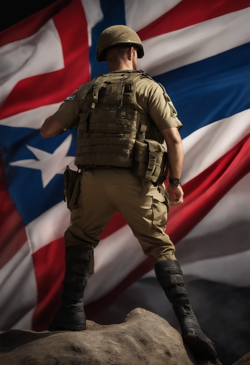 Emblema, menino gordo, futebol, pesca, militar, alta qualidade, bandeira