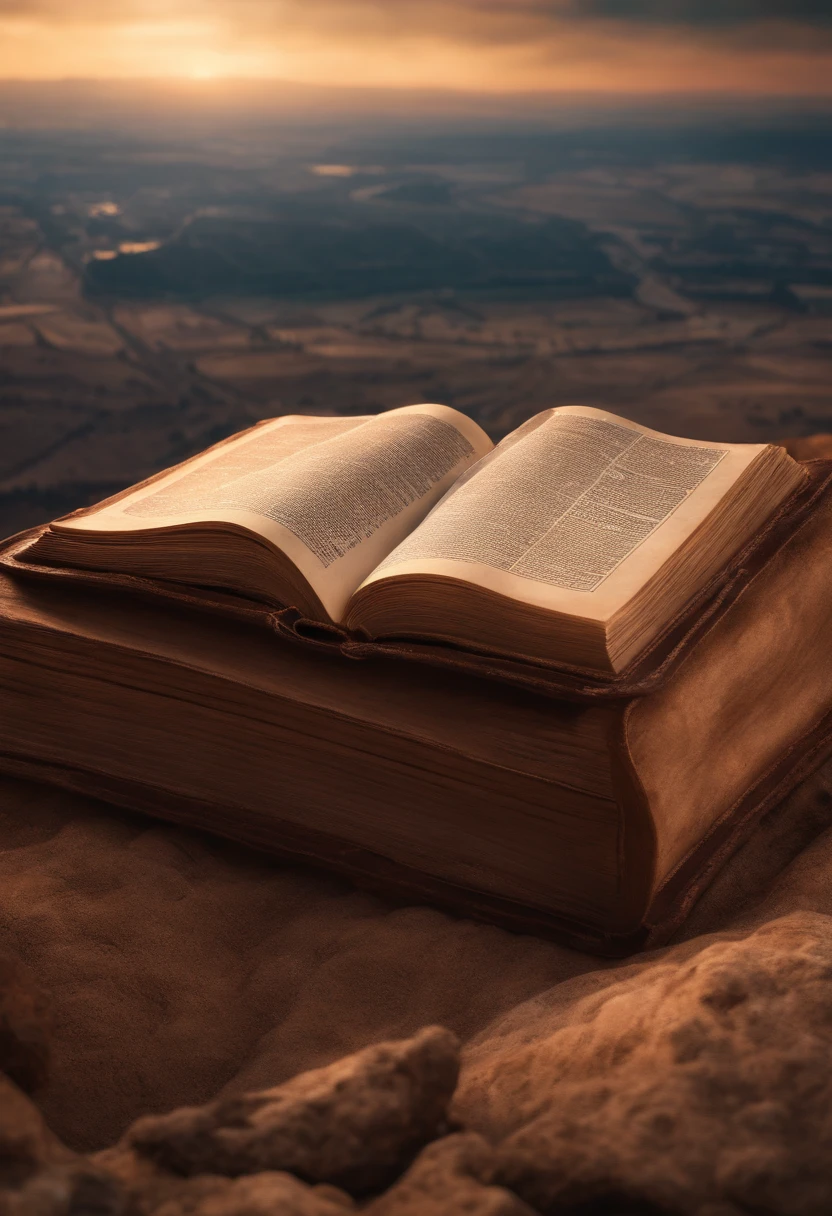 Amazing Holy Bible,, Landscape in the skies, cinemactic, Israel and Jerusalem, ultra fotorreal, ultra detalhado, detalhes intrincados, hiper-realista, octan render, 8k, Full HD