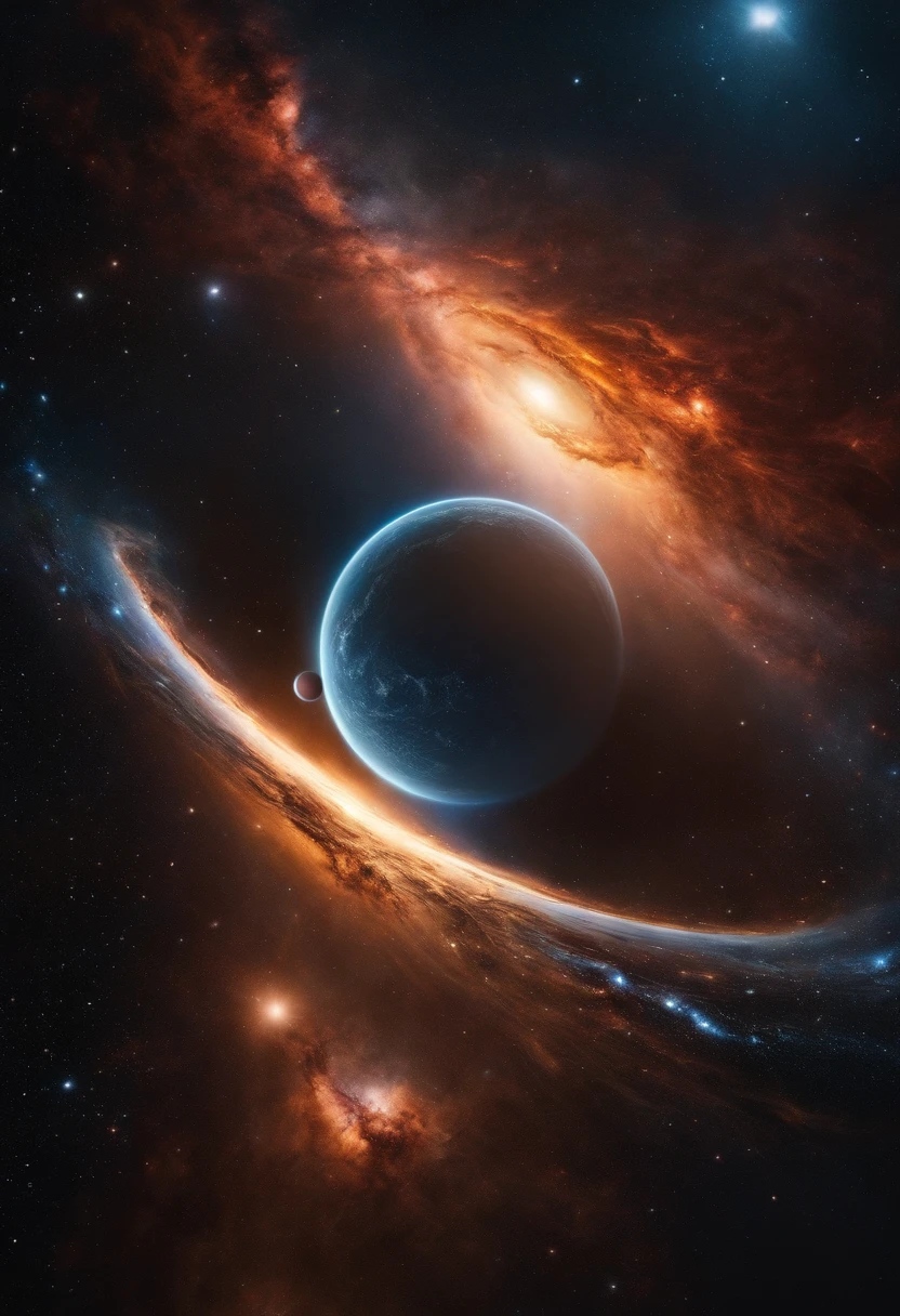 What is beyond the edge of the Universe? professional photography, 8k resolution, intricate detail, sharp focus