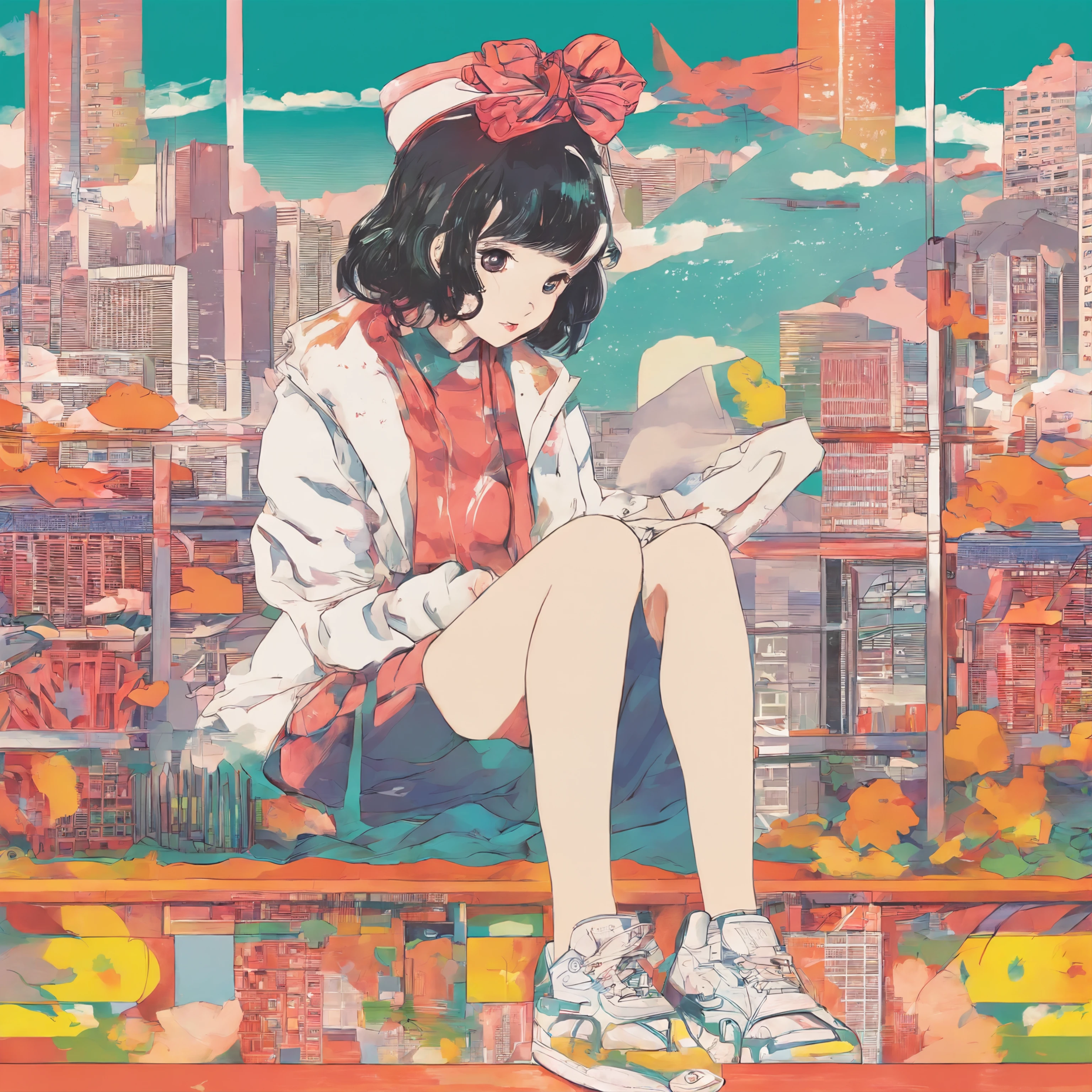 Album Art Lo-Fi Vintage Girl Nostalgia Sentimental