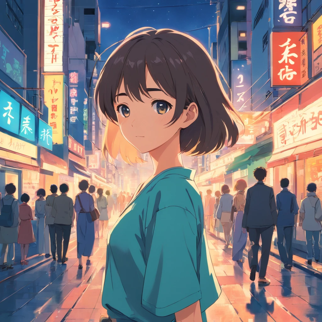 Album Art Lo-Fi Vintage Girl Japanese Manga Nostalgia Citipop