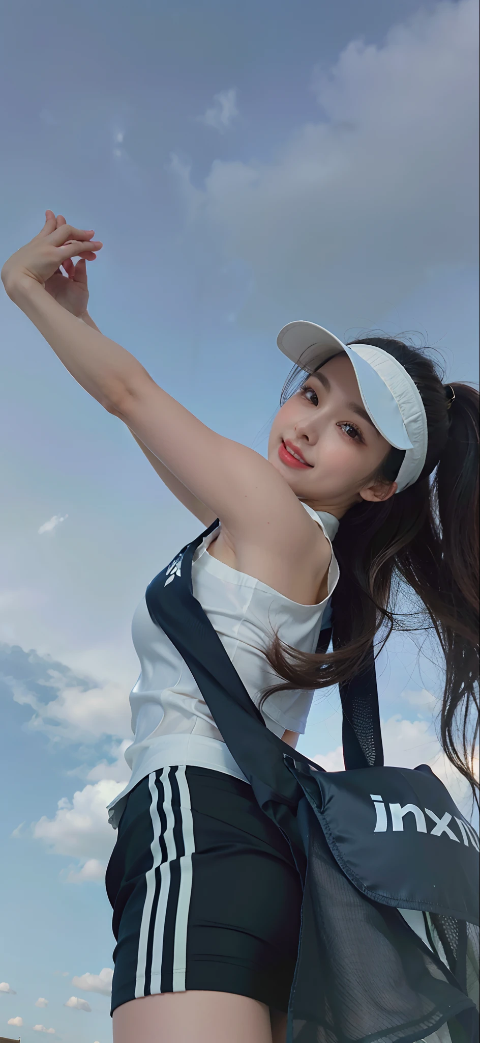 (((Medium hair))), best qualtiy, 8K, hdr, A high resolution, absurderes:1.2, blur backgroun, Background bokeh:1.2, photography of, (RAW photo:1.2), (真实感:1.4), (Masterpiece:1.3), (complexdetails:1.2), 1girll, 独奏, japanaese girl, delicated, Beautiful detailed, (Delicate double eyelids), (Detailed facial features), Bigboobs, (((Large breasts))), Skin Firm, (Looking_at_peeping at the viewer), From_Front, (being thin),(best qualtiy:1.4),(超A high resolution:1.2),cinematic lighitnglamplight,(Extremely detailed illustration),(Gloss on lips,best qualtiy,超A high resolution,depth of fields,Caustics,Extensive illumination,naturalshadow,85mm, f/1.4, iso 200, 1/160s:0.75),1girll, Solo, (((Silk vest))) Smile, ((silk garment,pleatedskirt,Classroom))