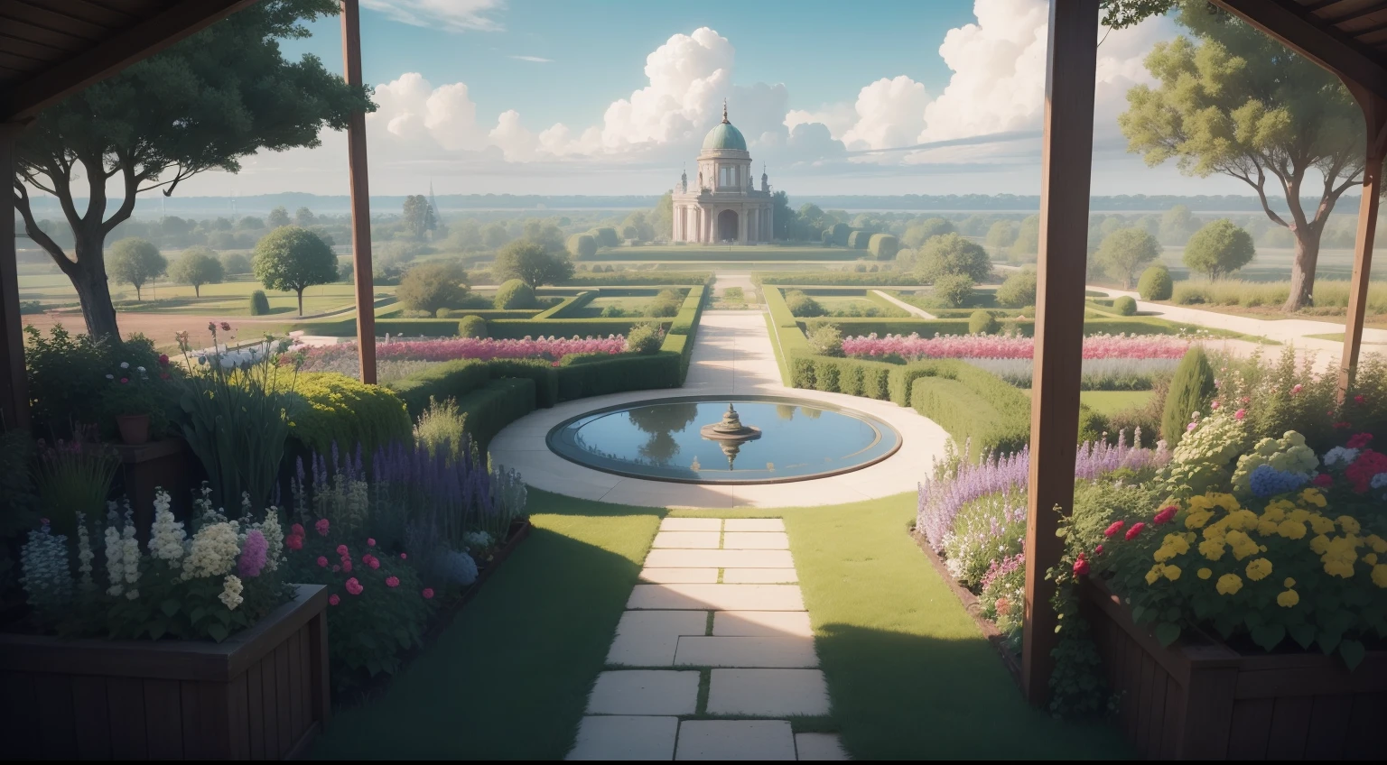 Garden in the sky