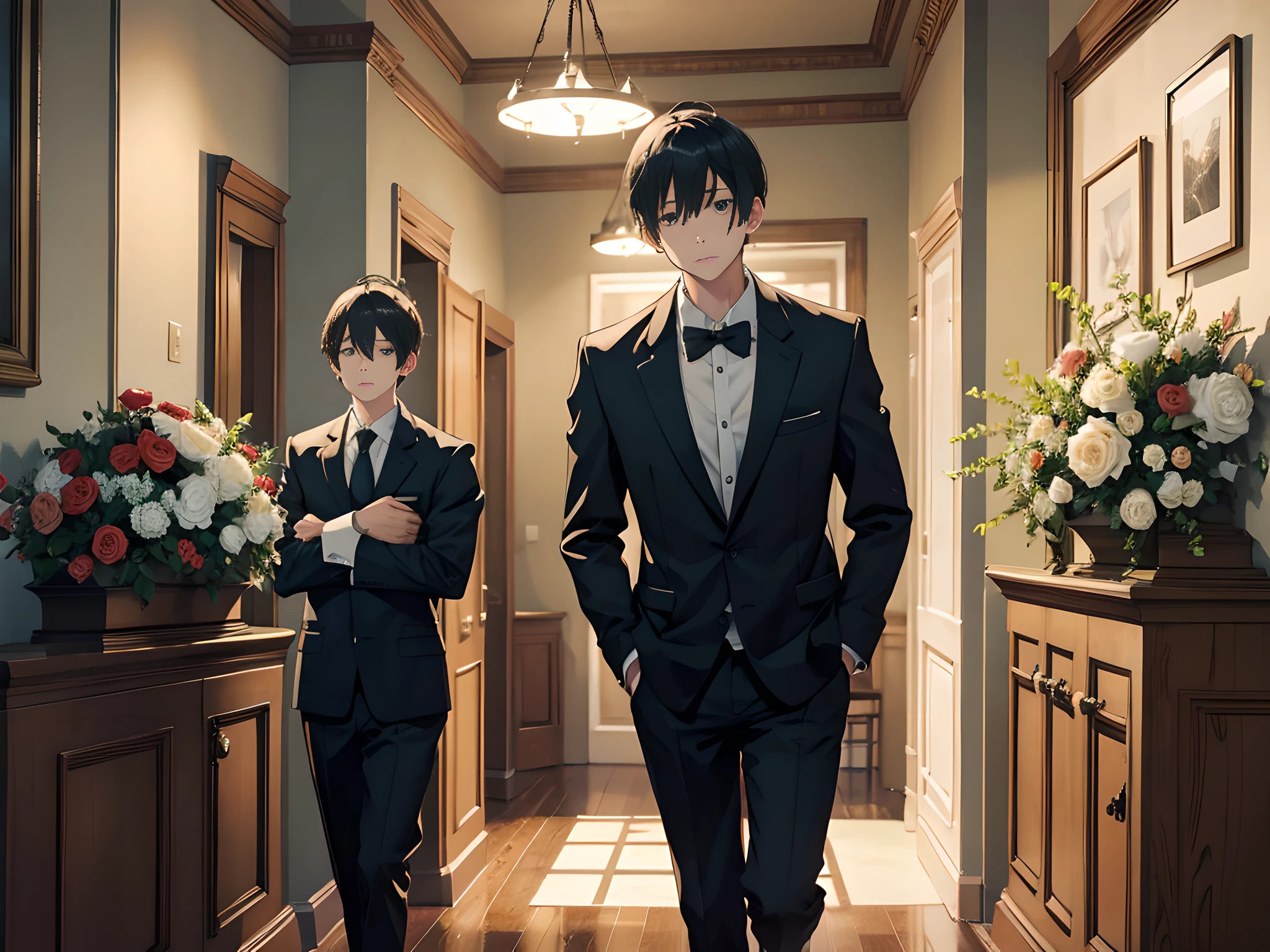 1boys,Inside the funeral home