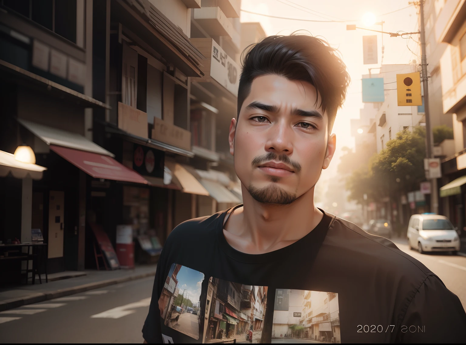 Change background in real face