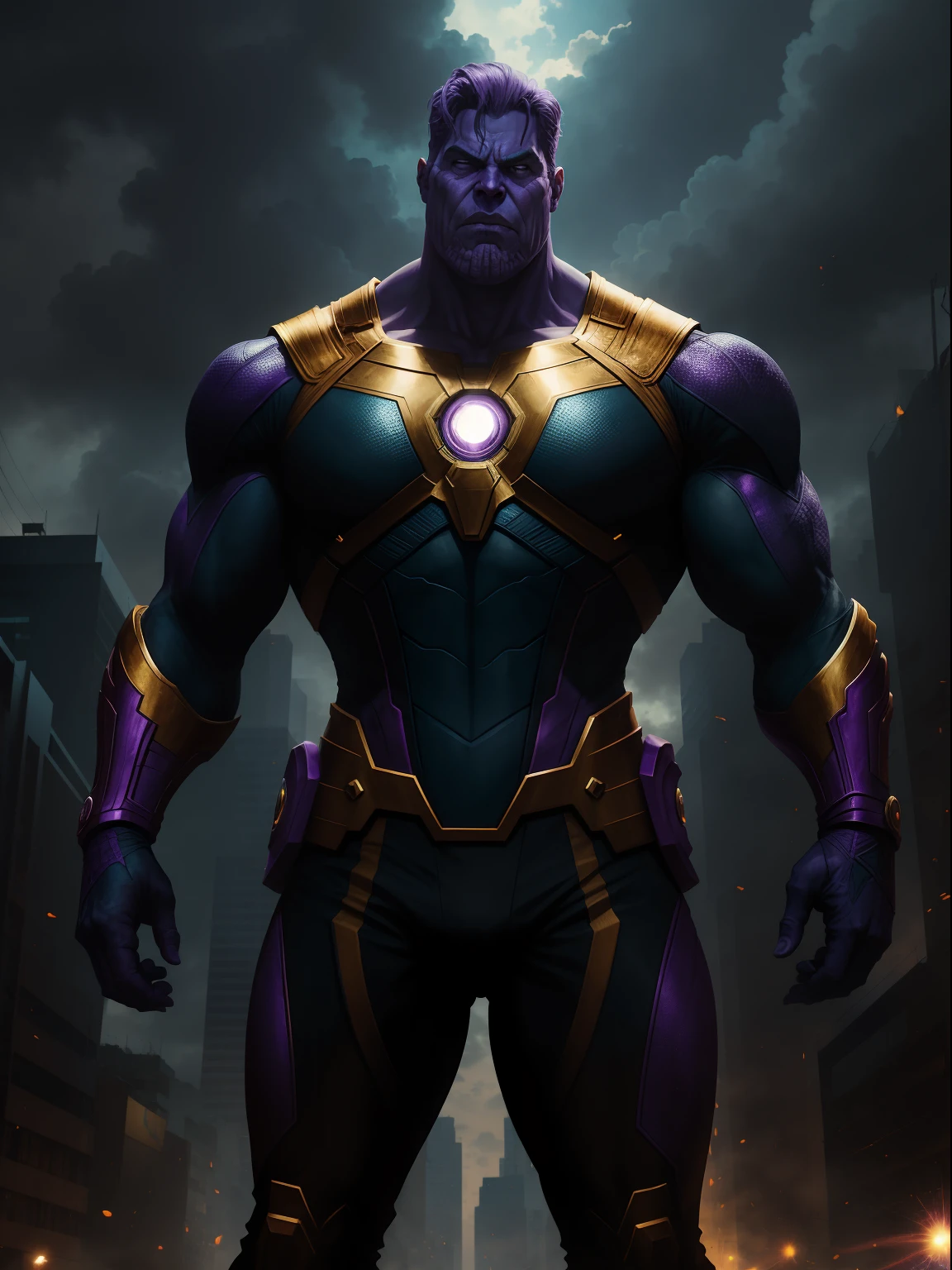 THANOS, vista baixa, quadrinhos marvel