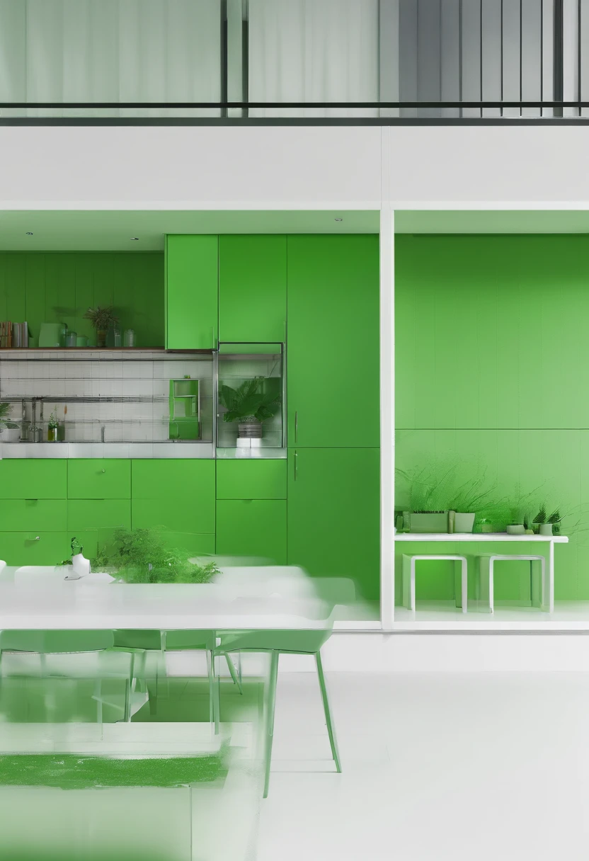 green, ambiet friendly text