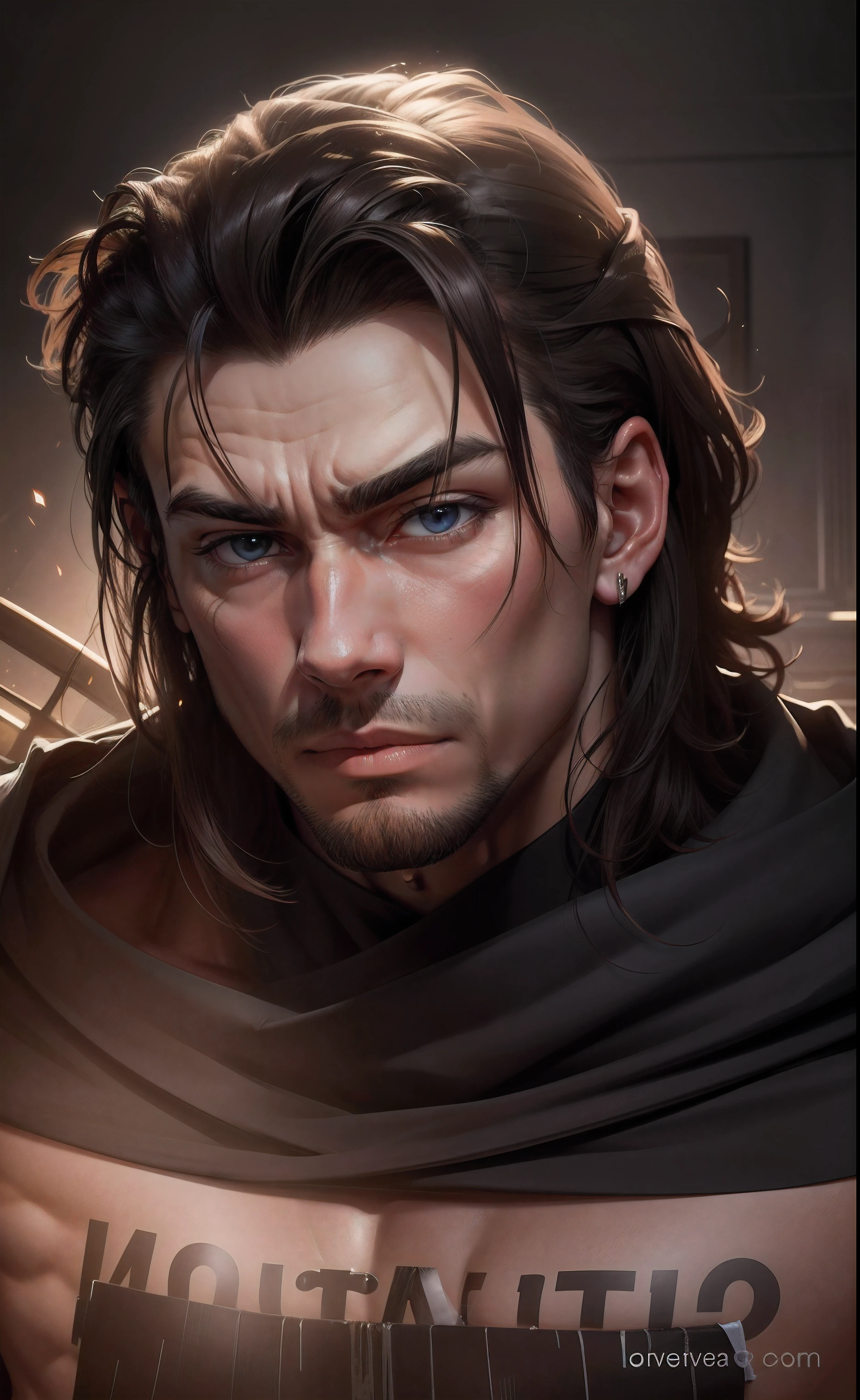 Copy the face and replace it with a lean muscular body
