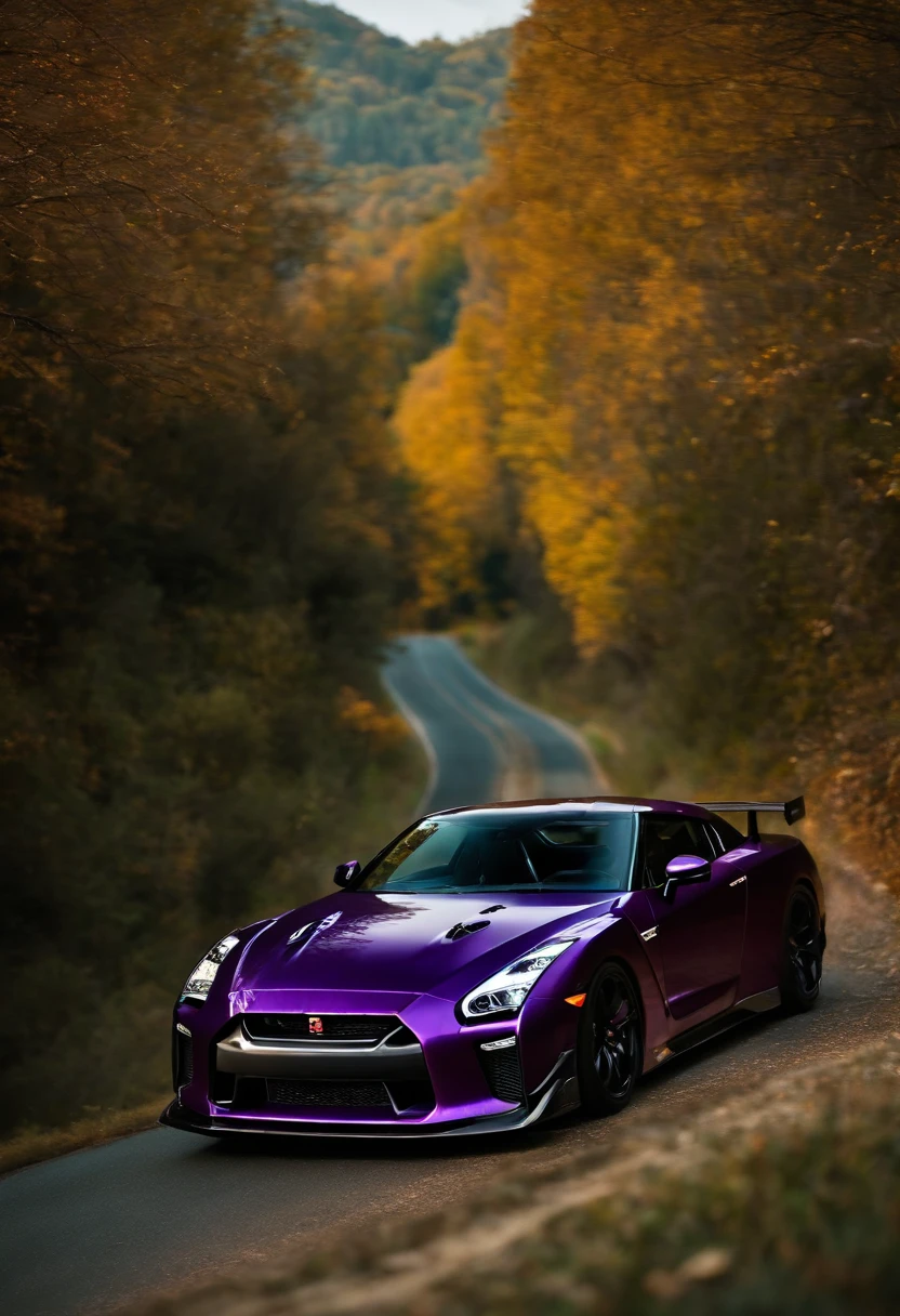 GTR turns the road,Roadside is a screamer々It is full of
