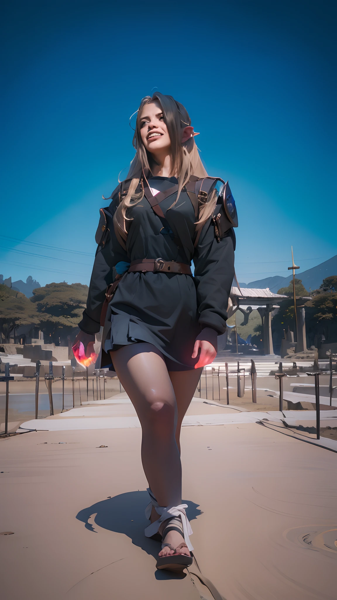 masutepiece, best quality, 1girl em, Princesa Zelda, feiticeira, vestir, magica, mistic, Moody Lighting, brilhar, blazing, Spark of Light, swirling energy