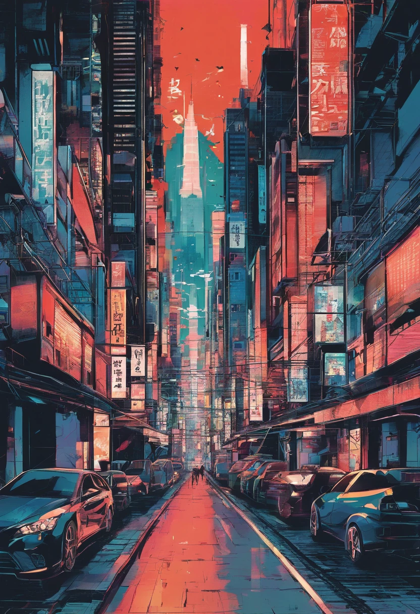 A dark city