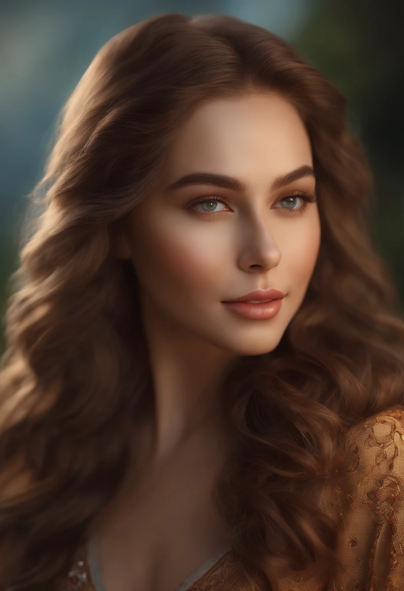 best quality,4k,8k,highres,masterpiece:1.2,ultra-detailed,realistic:1.37,portrait,beautifully detailed face,expressive eyes,detailed lips,soft and flowing hair,graceful pose,subtle smile,gently glowing skin,tastefully decorated background,colorful palette,natural lighting,delicate brushwork