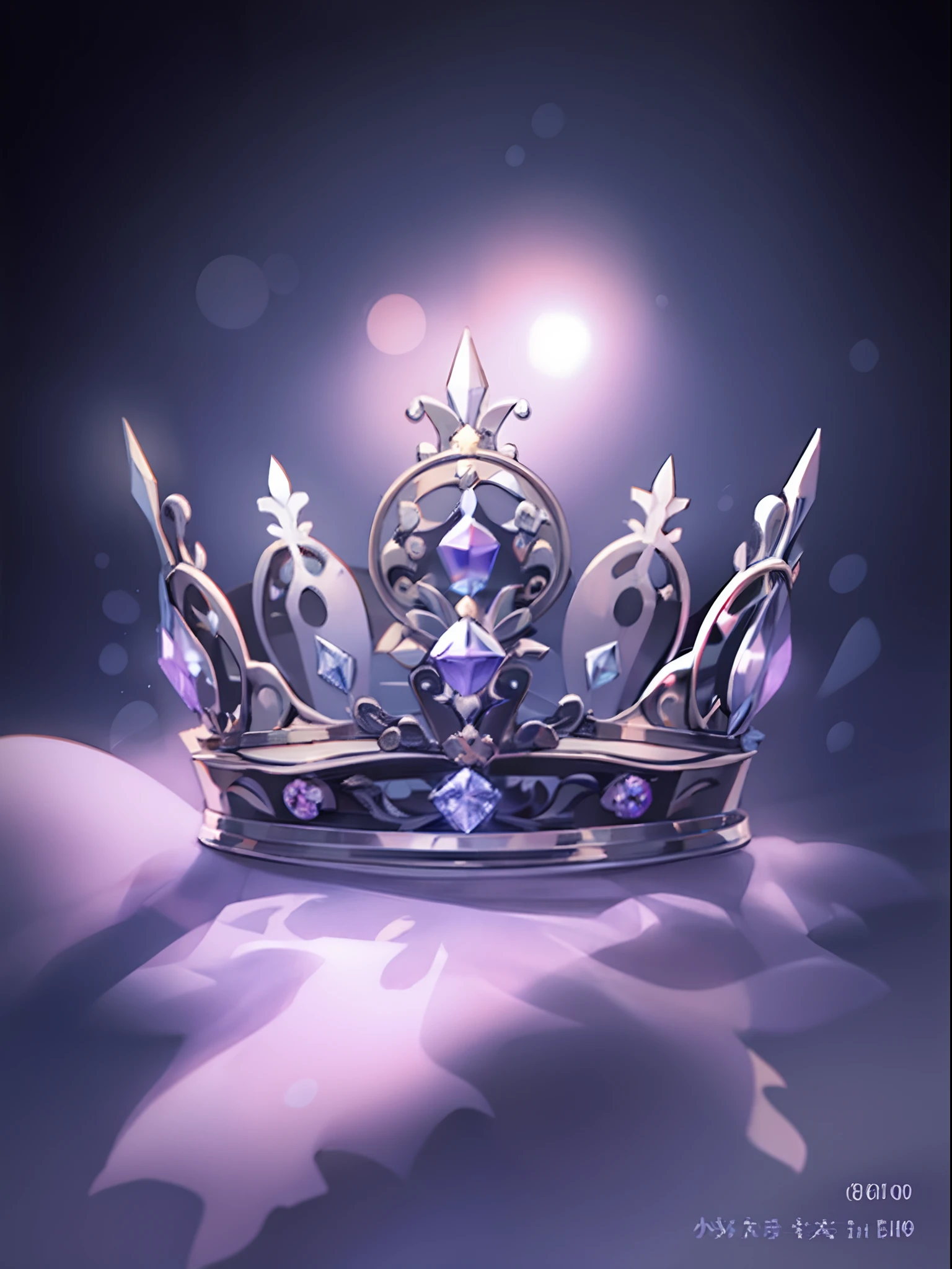 8k, ( purple crown close-up), positive perspective!! , a crown with diamonds on a gold background, diamond wings!! , super realistic fantasy crown, purple crown, white laser crown, purple flower crown, floating crown, (ray tracing), (clean background)), crown, flower crown, crown, giant diamond crown, purple tiara, amazing flower crown, diamond crown