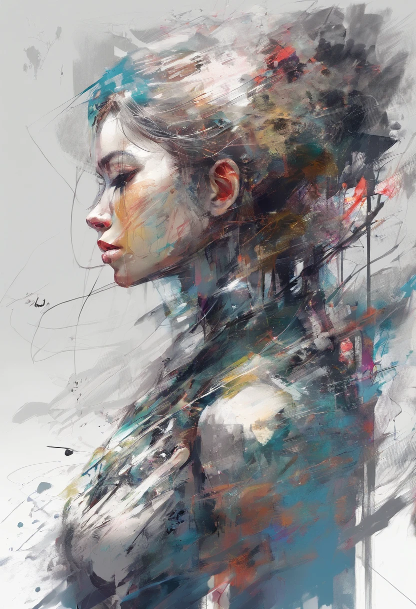 16k diverse graffiti art, Manga, Dynamic, Moonlight, Highly detailed, Digital painting, art  stations, concept-art, smooth, Sharp focus, illustration, paint splatter, Art by Carne Griffiths and Wadim Kashin