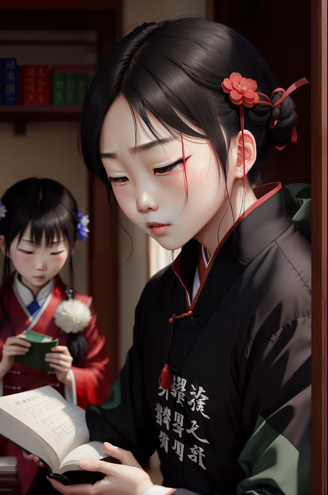 【Welcome to the world of rules and weirdness，Please be sure to stay awake at all times here。】

【Your success or failure，will have a direct impact on your country。】

【If you die in the world of weird rules，Or contaminated by "it"，There will be corresponding strange talk in your country。】

Zhou Bai opened his eyes，I found myself standing in a room。

then，A large number of memories began to pour into Zhou Bai's brain。

In this parallel world invaded by weirdness，Each country randomly selects a "chosen one"，Enter the world of weird talk。

The chosen one，At the same time, they shoulder the fate of their own country。

And all the manifestations of the Chosen，will be broadcast live to a global audience。

And Zhou Bai was unfortunate，became this chosen one。

- "Is this the chosen one of our Great Xia Kingdom."？Looks ok，But it doesn't look very smart。”

- "I didn't expect the fate of all of us，Now it's all in his hands。”

——"I hope this Zhou Bai can compete for more anger."。”

- "Don't panic, everyone，My country in Daxia is prosperous，It will be fine。”

Then，Zhou Bai found that a book appeared in his hand。

He opened it and saw the contents。

【Home is your warm haven，But the rules should also be followed at home，In order to create a happy family atmosphere。】

【Rule A】

【u and your wife，And parents live together。But remember，There are only three people in your family。】

【2、Please maintain a good relationship with your wife。】

【3、Yon trust your wife，Unless she takes off the red hairpin。】

【4、You slin the study now。Every day after 12 pm，Please lock the door of the study，No matter who knocks on the door，Don't open either。】

【5、You and yoife have not had children，If you hear a baby crying in the middle of the night，Leave it alone。】

【6、You have a blaog，If you see it turn white，Please throw it off the balcony。】

【7、Remember，You can't have sex with your wife。】

Zhou Bai's mother and fetus have been single for 22 years，I didn't expect it to come up，It's about pla