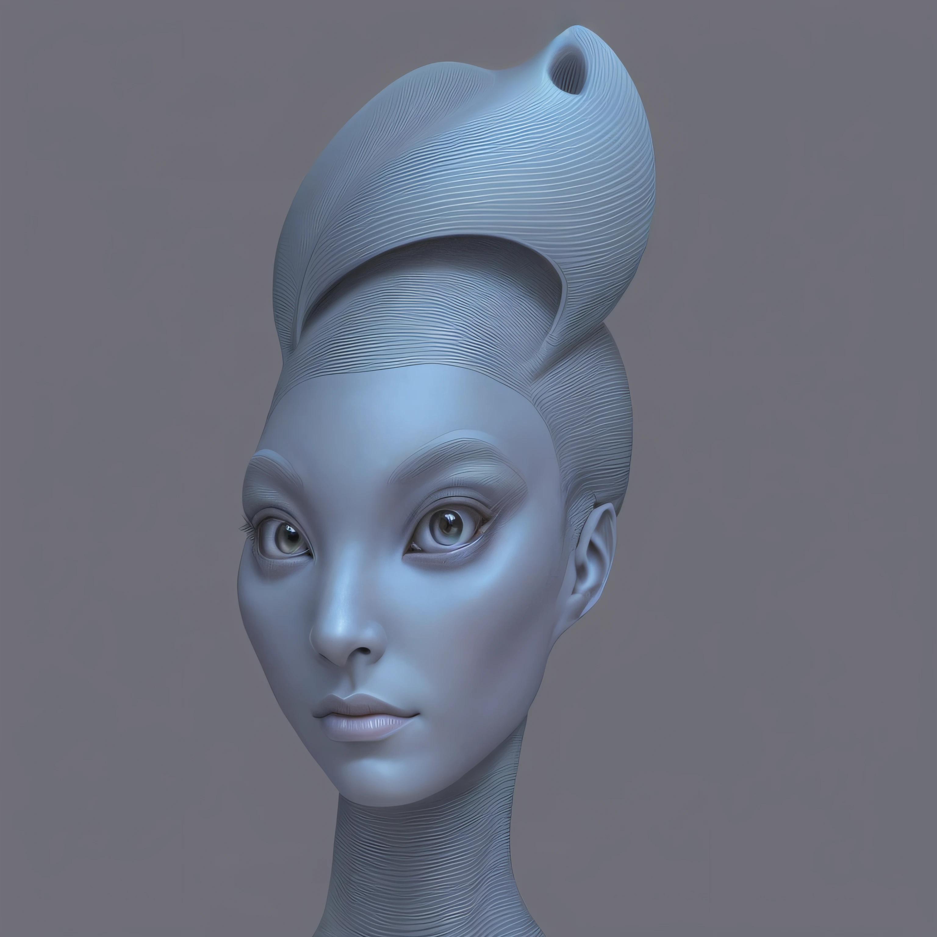 drawing of a drawing of a alien with a head of eyes, realistic alien, alien portrait, portrait of a grey alien, portrait of an alien, alien looking, portrait of a space alien, gray alien, grey alien, female alien, a hyper-detailed alien, portrait of a humanoid alien, alien design, art alien, ant alien, alien art, an alien