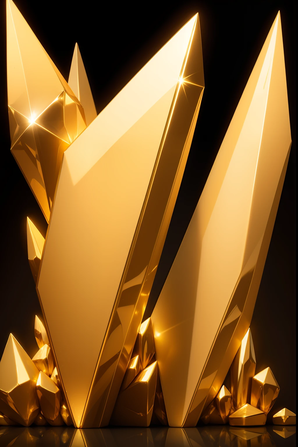 Pure golden neggets, Crystal clear gold, Game icons, numerous shapesd and sizes