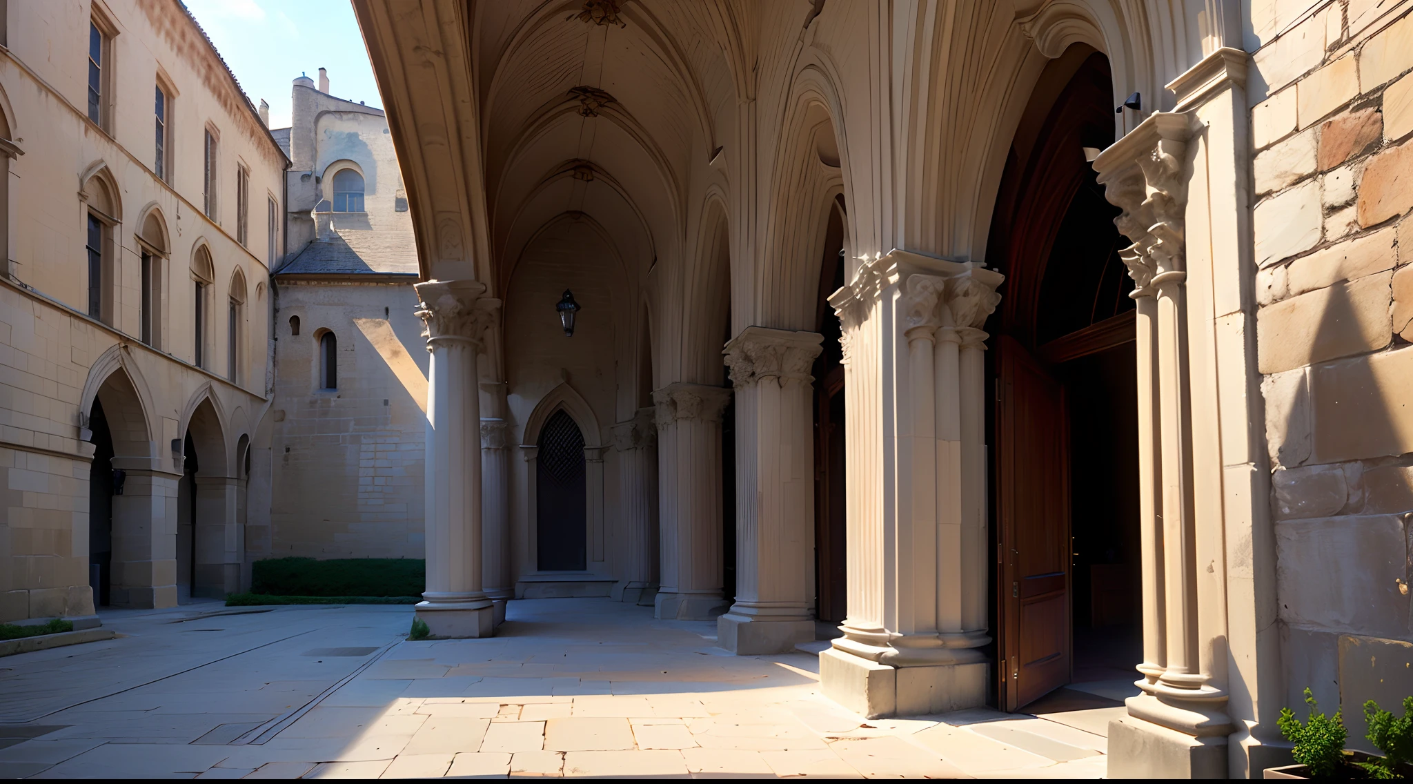 South wall