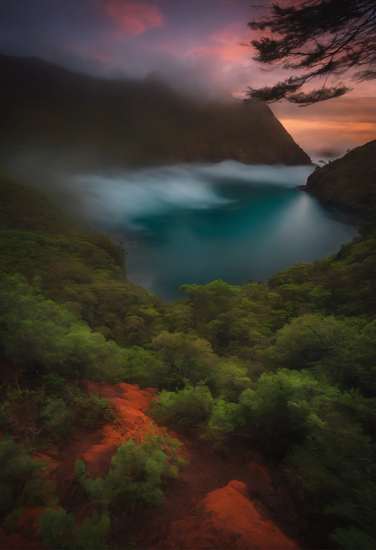 Criar uma vila na floresta pegando fogo