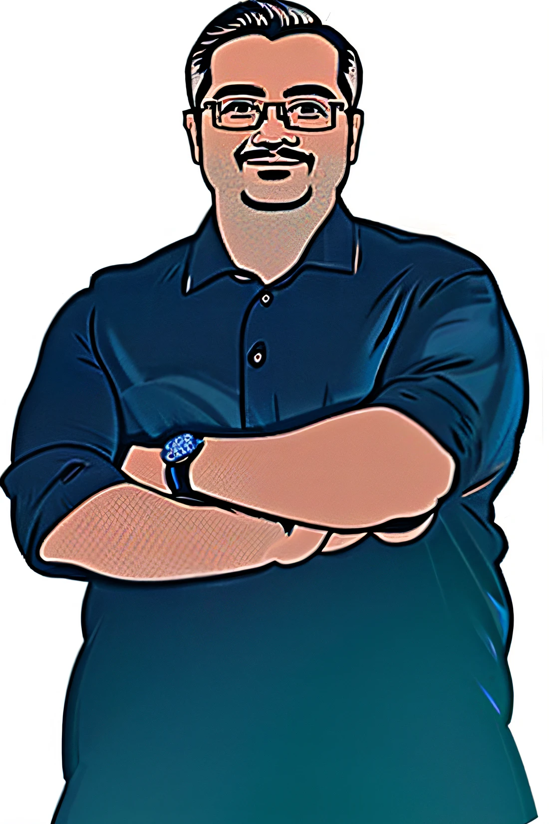 there is a man standing with his arms crossed and a watch on his wrist, khyzyl saleem, full body photo, full body photograph, fullbody photo, full body photo of steve, mohamed chahin, full body photgraph, farid ghanbari, corporate photo, sayem reza, jamel shabbaz, full body picture, full body portrait shot