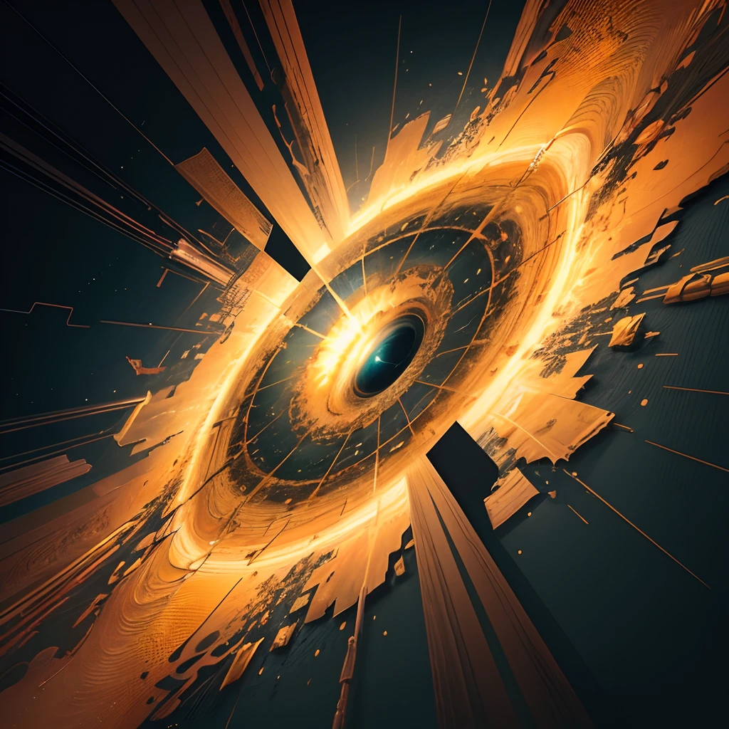 A mind blowing stunning digital painting on canvas, 16k HD fine art masterpiece in golden ratio,
Task The AI To Depict An Abstract Composition That Intrigues And Captivates, Inviting Viewers To Explore Its Layers Of Hidden Meaning And Symbolism.