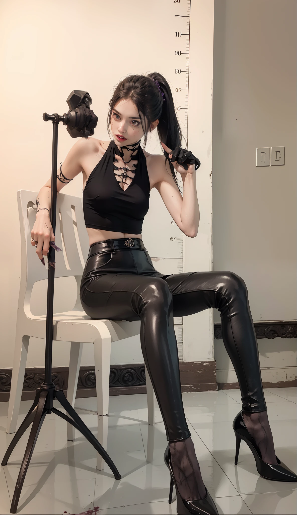 Fine matte paint,Skeleton Dark Angel, Haunted castle with large wings, Fill the drawing table with a knife,terroral,uncanny,horrid,secret terror,tentaculata,grape trees,The eye,uncanny valley effect teeth,all fours,Critters,Blood Moon,8K,Delicate face,high-heels