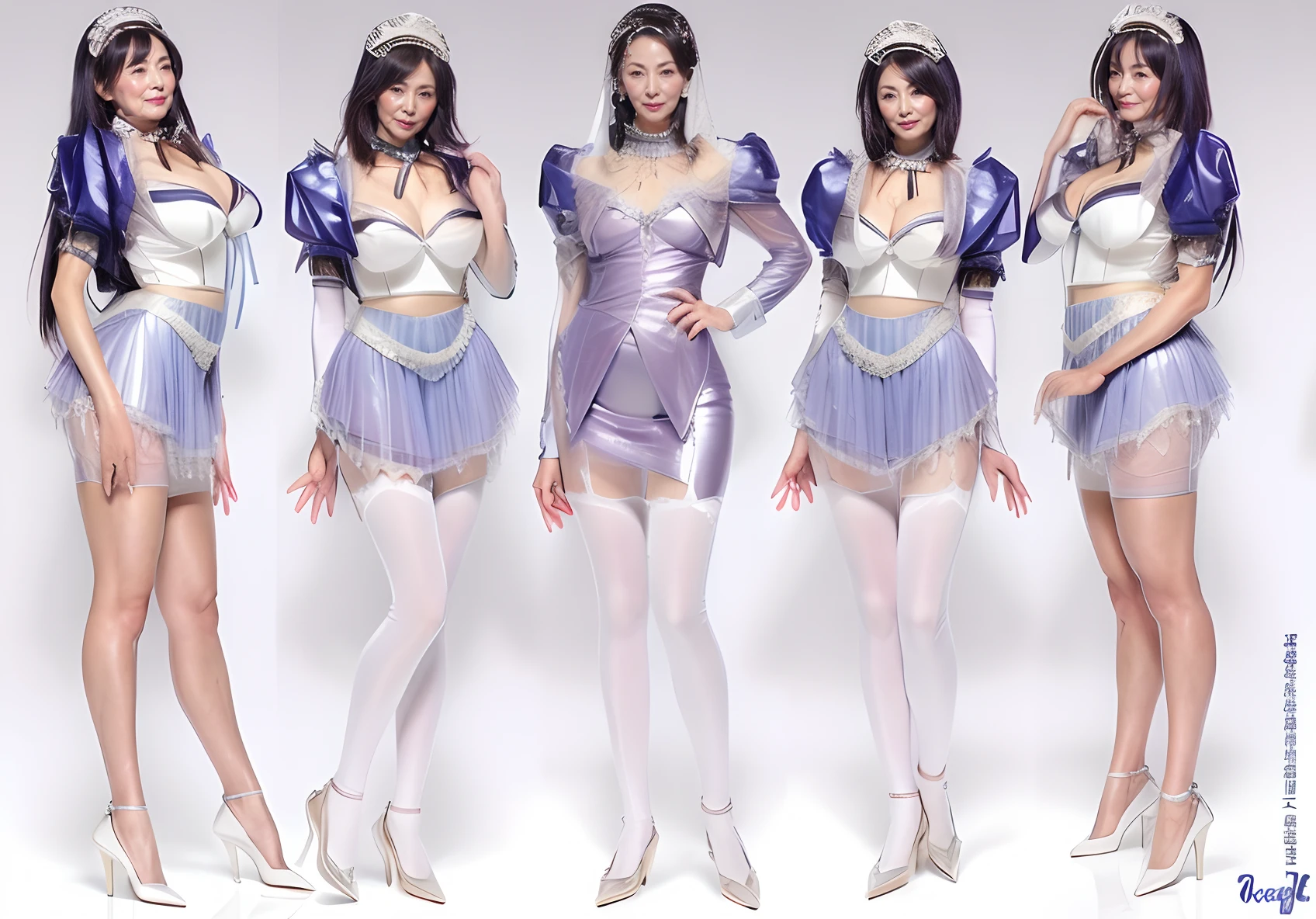 Single-color background, gravure, from the chest up, masutepiece, Best Quality, Ultra-detailed, Photorealistic, super detailed skin, Perfect Anatomy, (1 japanese mature woman), (Solo), 75 years old, Large breasts, Mature Woman Politician, glamor, A sexy, Chromo-white skin, Looking at Viewer