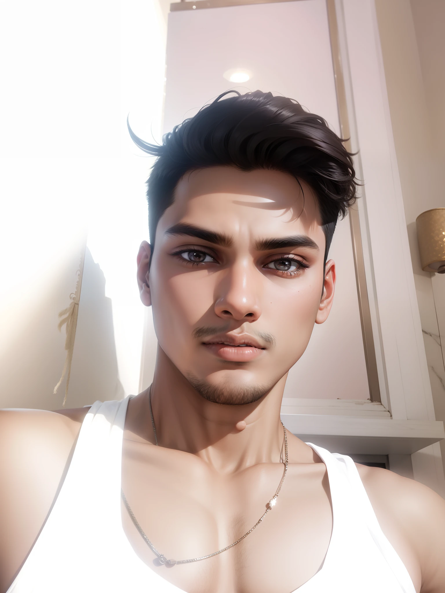 Handsome Indian ager