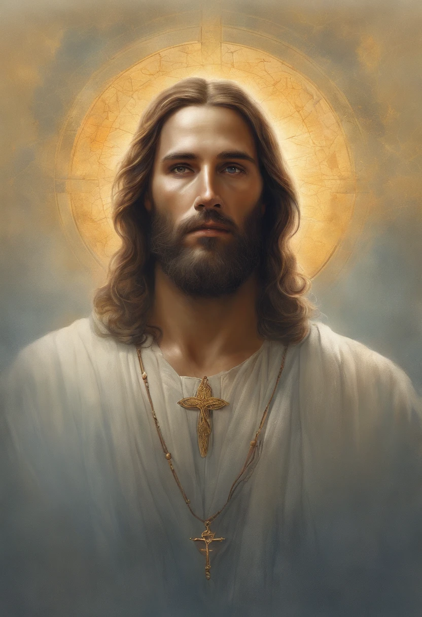 Jesus Cristo, kneeling praying to the heavens, diante de um orisonte lindo, com o sol se pondo, in connection with the divine, foto retrato, Directed by: Drew Tucker, Directed by: Adam Marczyński, Directed by: Alexandre Kucharsky, Directed by: Gavin Nolan, Surrealismo 8K, Directed by: Jason Felix, Yuri Shwedoff e Tom Bagshaw, arte ilustrativa, Estilo Erik Johansson