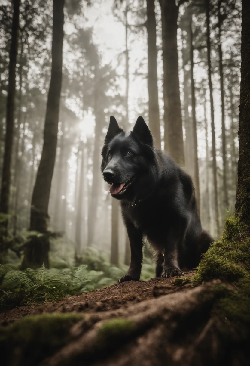 Lucas Bracey, In the middle of the forest a fierce dog, white dog, muita pelagem, 8k, Foto RAW, (pele altamente detalhada: 1.2), (exposta: 1.1), (Costas expostas: 1.5), , (Vista de cima para baixo:1.5), ((::Jae Lee e Joe Madureira estilo ::2.0 comix illustration style,Estilo Tatoon ,, (fundo bonito e claro:1.2),, fantastic paintings , ::Jason Fabok e estilo Yoji Shinkawa ::2.0 comix illustration style,Estilo Tatoon , Comic book style , (fundo bonito e claro:1.2),, fantastic paintings ,estilo grafite; master part, melhor qualidade, alta qualidade, extremamente detalhado CG unidade 8k papel de parede, scenecy, fotografia premiada, HDR, extremamente detalhado, trending on ArtStation, trending in cgsociety, intrincado, High detail, Arte por Midjourney Style::JKenneth Rocafort ESTILO ::2.9 (master part:1.2, melhor qualidade), (belos olhos finamente detalhados: 1.2),