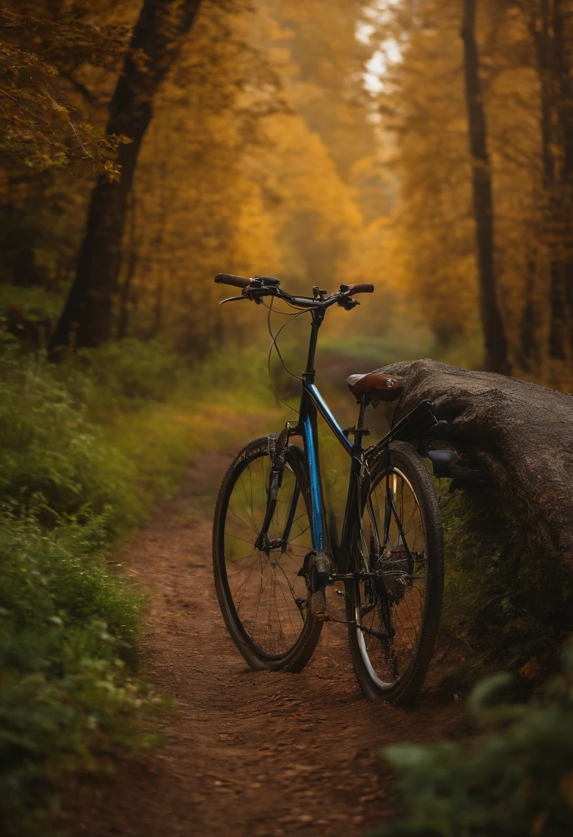 Ciclista, montanha, 8k, arvores, rios