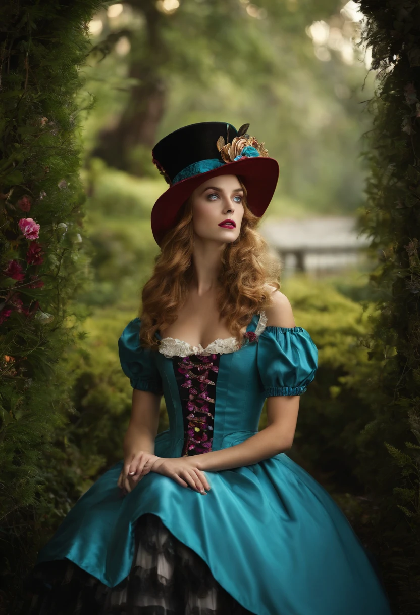Alice hatter in wonderland