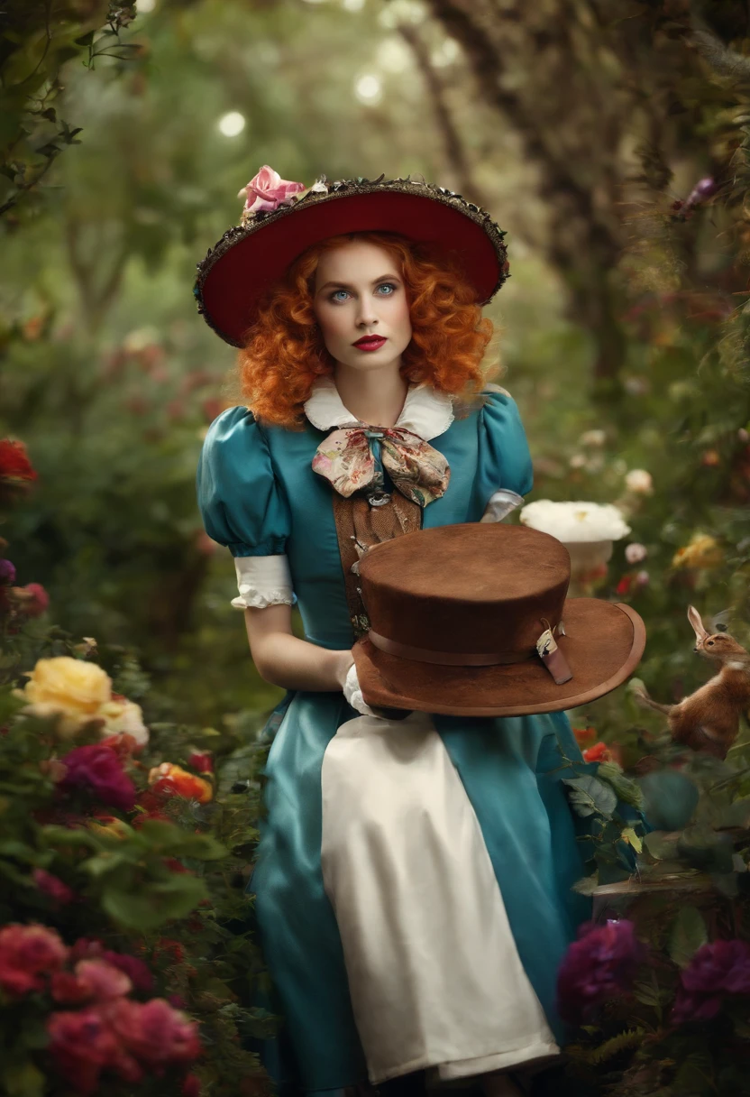 Alice hatter in wonderland
