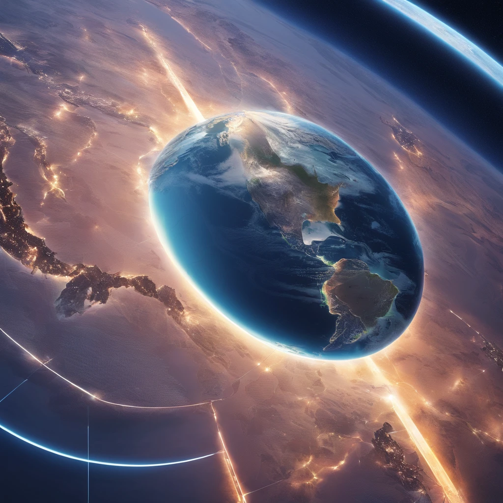 planet earth seen from space