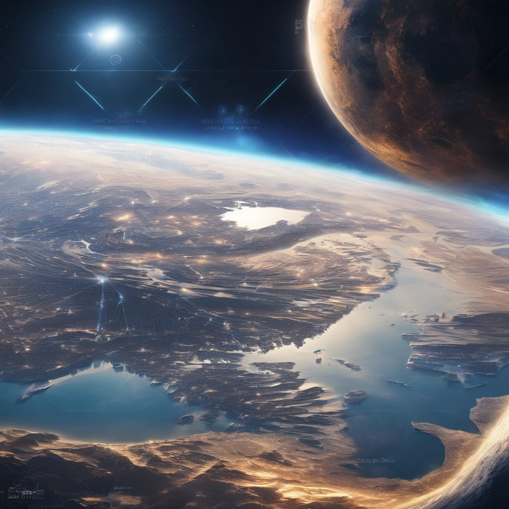 planet earth seen from space