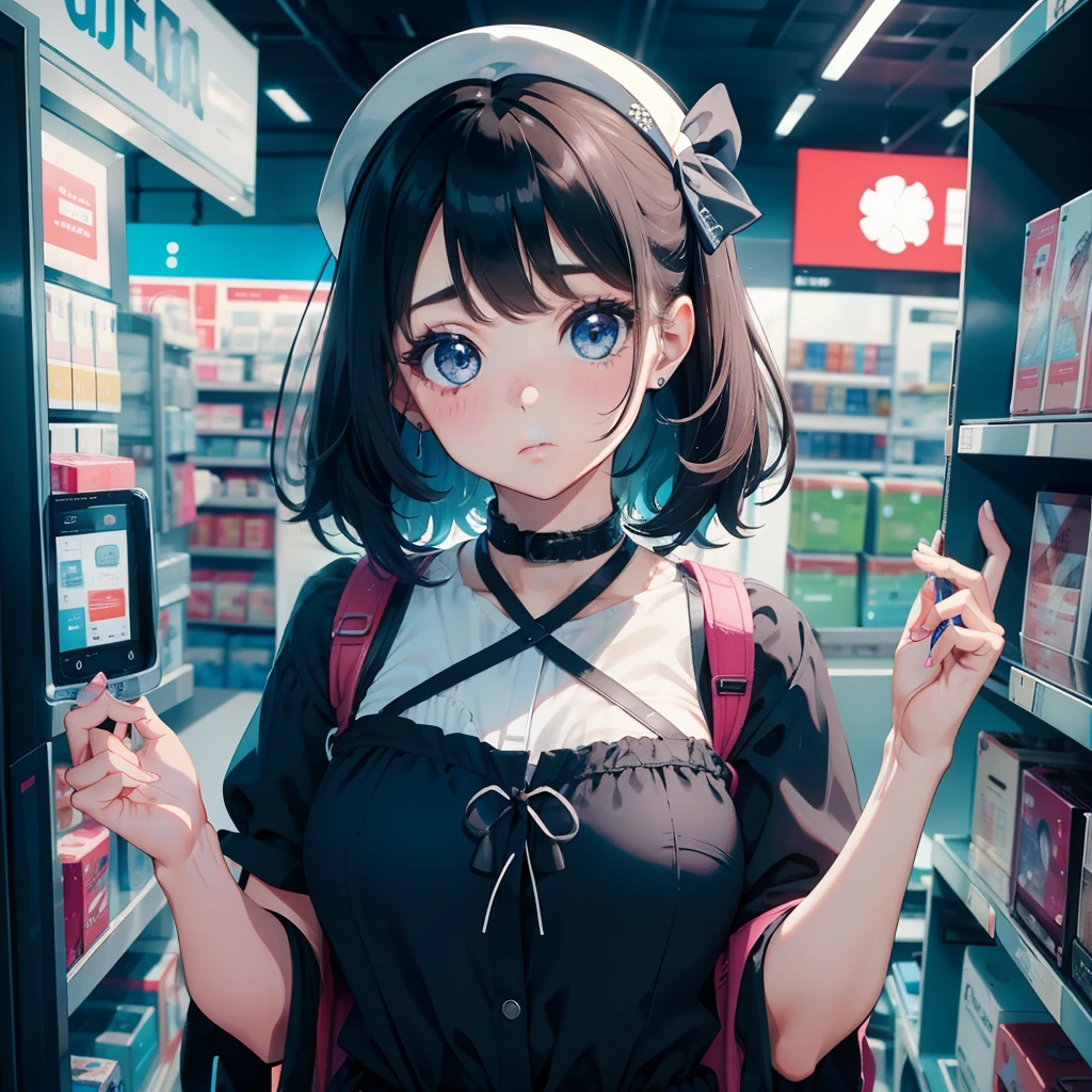1 beauty,Watery Big Eyes,Pouting,long eyelasher,falda corta,Blushlush,At electronics retailers,