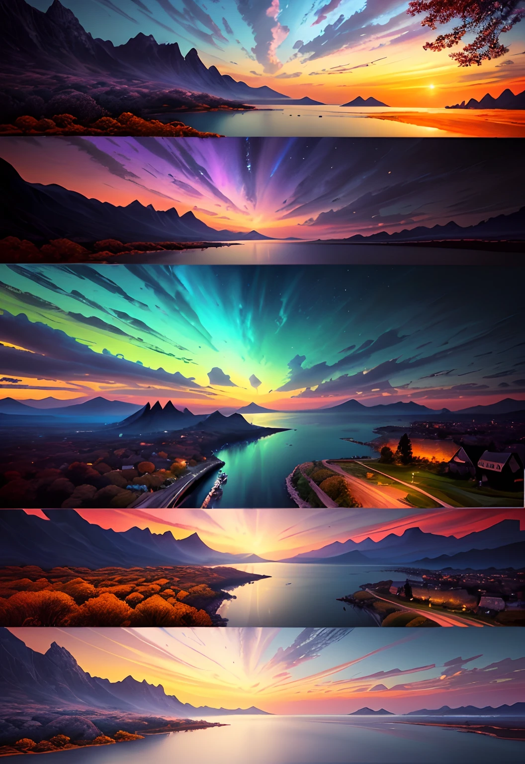 landscape,water,(extremely detailed CG unity 8k wallpaper), most beautiful artwork in the world,professional majestic oil painting,intricate, High Detail, Sharp focus, dramatic, photorealistic painting art