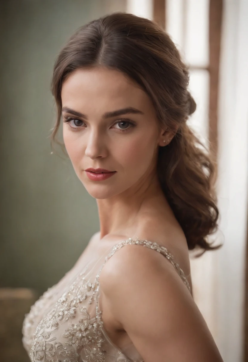 mulher de vestido justo e curto