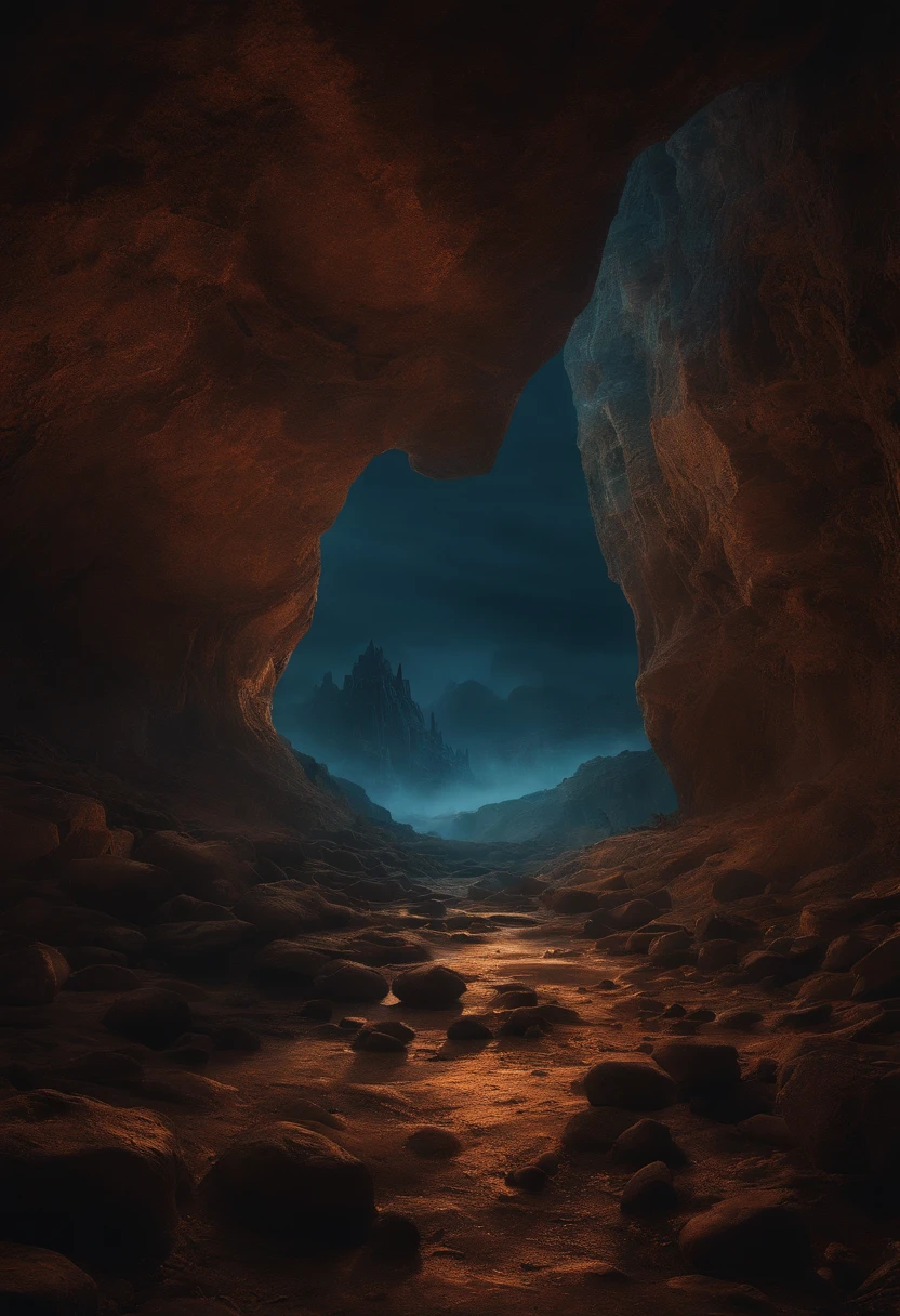 The sixth layer of the abyss is a landscape description of the shallow part of the capital without return