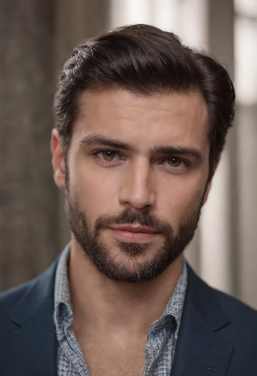 Homem lindo de terno , barba linda , homem sexy executivo, terno preto