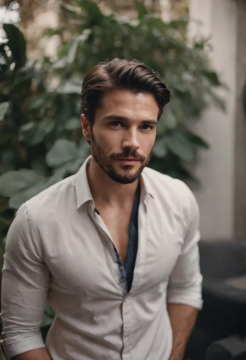 Homem lindo de terno , barba linda , homem sexy executivo, terno preto